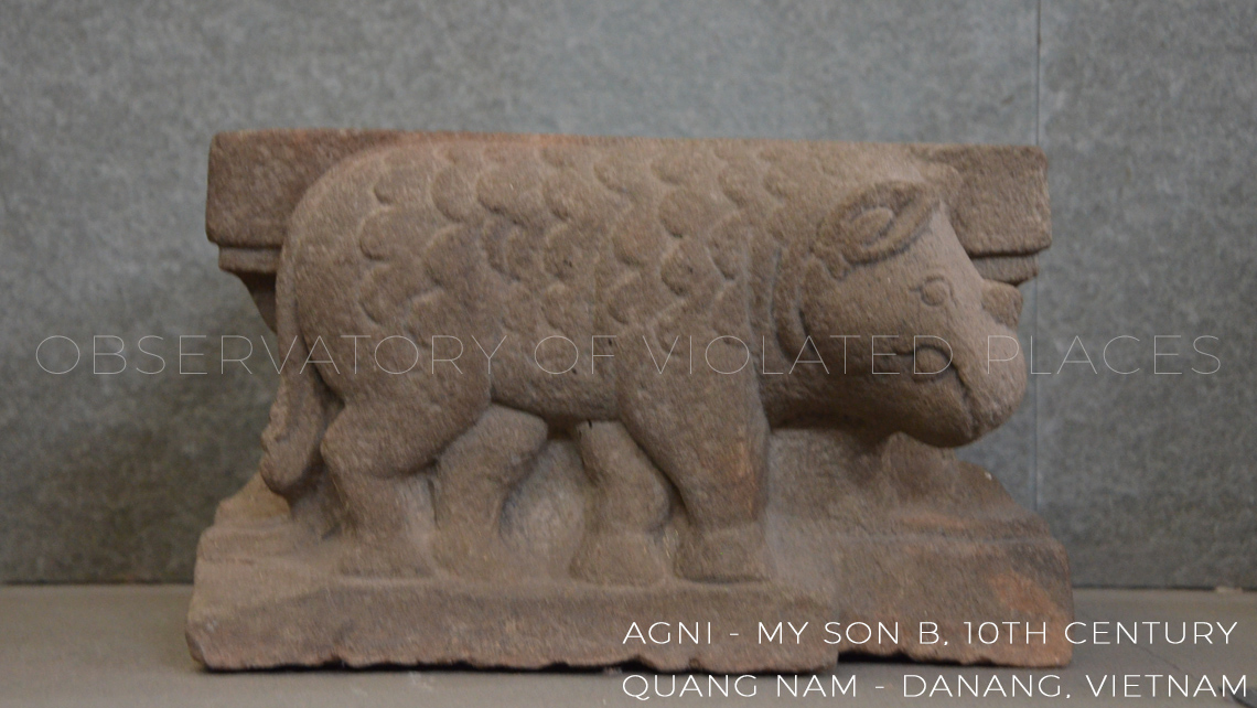 AGNI - My Son B, 10th century (Quang Nam - Museum of Cham Sculpture - Danang, Vietnam)