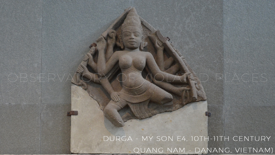 DURGA - My Son E4, 10th-11th century (Quang Nam - Museum of Cham Sculpture - Danang, Vietnam)