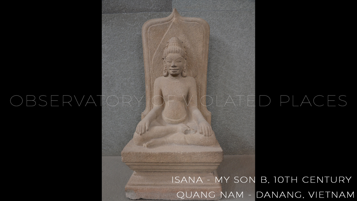 ISANA - My Son B, 10th century (Quang Nam - Museum of Cham Sculpture - Danang, Vietnam)