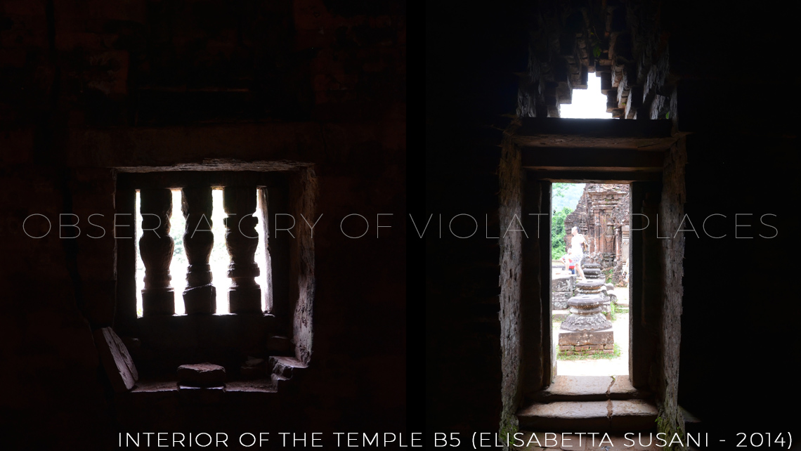 Interior of the Temple B5 (ELISABETTA SUSANI - 2014)