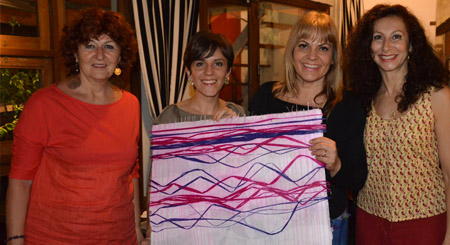 Tiziana Tacconi - Carlotta Colli (Italian Consul General in HCM City) - Laura Tonani - Elisabetta Susani